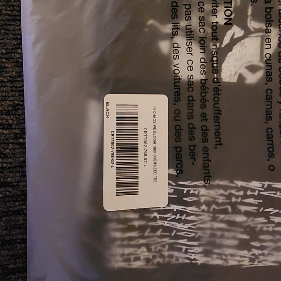 CIVIL REGIME X DEADPOOL & WOLVERINE “IN CHAOS WE BLOOM” OVERSIZED TEE SIZE L - Picture 4 of 5